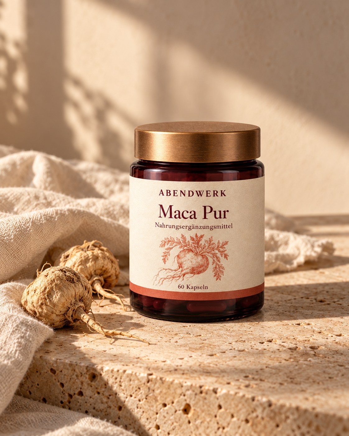ABENDWERK Maca Pur mit Macawurzel